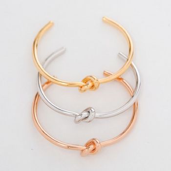 Friendship And Love Knot Bangle, 2 of 4