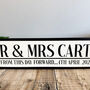 Personalised Wedding Road Sign D3, thumbnail 4 of 5