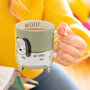 Patch Dog Mug With Feet, thumbnail 1 of 6