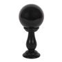 Small Black Crystal Ball On Stand, thumbnail 1 of 2