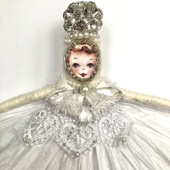 Christmas Tree Topper Angel Crystal, 2 of 8