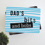 Personalised Stripe Bits And Bobs Tin, thumbnail 1 of 8