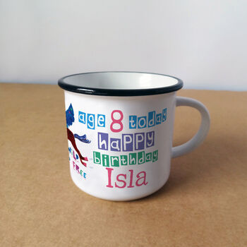 Personalised Birthday Girl Mug With Child's Age, 2 of 11