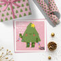 Happy Christmas Tree Card, thumbnail 2 of 2