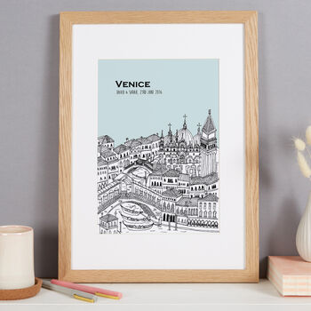 Personalised Venice Print, 8 of 10