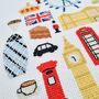 British Sampler Cross Stitch Kit, thumbnail 3 of 9