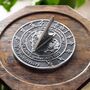10th Tin Anniversary Sundial Gift Celebration Present, thumbnail 1 of 5