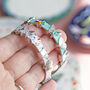 Buckle Belt Bracelet With Slide On Charms, thumbnail 3 of 8