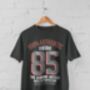 'Authentic Vintage 1985' 40th Birthday Gift T Shirt, thumbnail 6 of 8