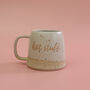 Hot Stuff Handmade Ceramic Mug, White Or Pink, thumbnail 6 of 8