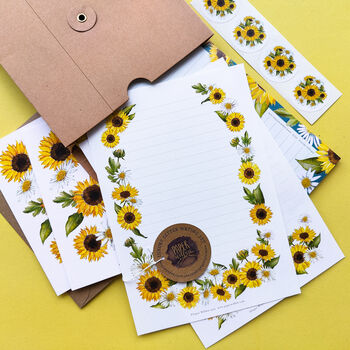 Sunflowers Writing Set, 5 of 7
