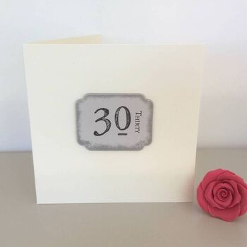 30th Birthday Memories Album / Keepsake Book ~ Boxed, 8 of 8