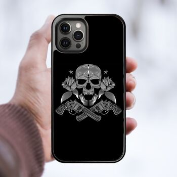 Skulls And Roses iPhone Case, 3 of 5