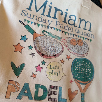 Personalised Padel Tennis Kit Bag, 12 of 12