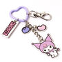 Hello Kitty Kuromi Keyring With Charms, thumbnail 2 of 4