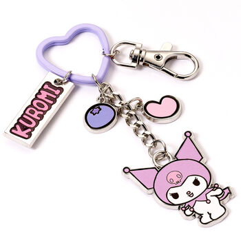 Hello Kitty Kuromi Keyring With Charms, 2 of 4