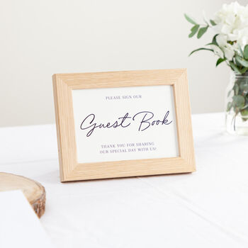 Green Eucalyptus Wedding Guest Book, 4 of 4
