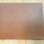 Personalised Leather Mouse Mat, Tan, thumbnail 11 of 12