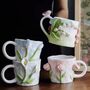 Floral Pastels Handmade Mug Collection, thumbnail 1 of 7