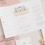 Chateau Folded Wedding Invitation, thumbnail 4 of 6