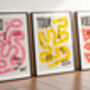 Giro Poster, Cycling Grand Tour Art Print, Gift For Bike Fan, thumbnail 8 of 8