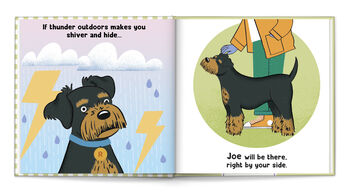 Welcome Fur Baby Personalised Dog Book, 12 of 12