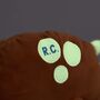 Personalised Glow In The Dark Dinosaur Soft Toy, thumbnail 4 of 5