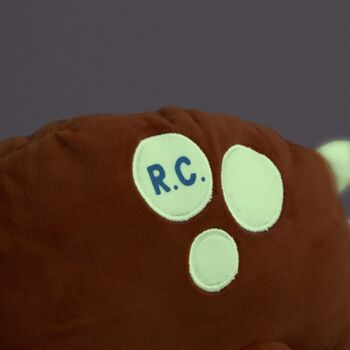Personalised Glow In The Dark Dinosaur Soft Toy, 4 of 5