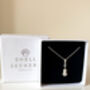 Sterling Silver Violin Pendant Necklace, thumbnail 7 of 7