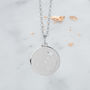 Cancer Star Sign Necklace In Silver Or Gold Vermeil, thumbnail 5 of 7