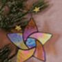 Iridescent Golden Star Ornament, thumbnail 1 of 5