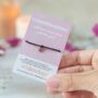 Granddaughter Wish Bracelet With Silver Heart Charm – Thoughtful Gift For Birthday, Thinking Of You Or Just Because, thumbnail 1 of 7