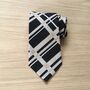 Liberty Tie/Pocket Square/Cuff Link In Black, thumbnail 5 of 6