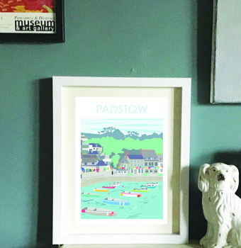 Padstow Cornwall Travel Print, 2 of 3