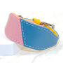 Multi Coloured Italian Greyhound Leather Collar, thumbnail 1 of 4