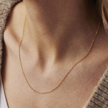 Figaro Chain Necklace, 2 of 3