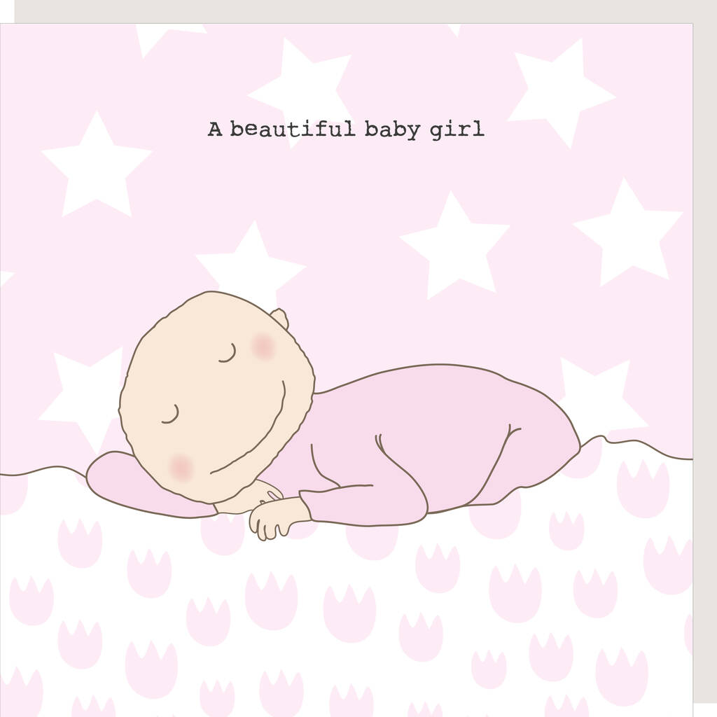Baby Girl Card By Rosie Made A Thing Notonthehighstreet baby-girl-card-by-rosie-made-a-thing-notonthehighstreet