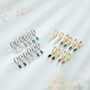 Extra Tiny Marquise Cz Huggie Hoop Earrings, thumbnail 1 of 12