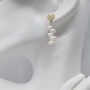 Heartfelt Pearl String Earrings, thumbnail 2 of 3