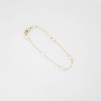 Freshwater Pearl Chain Bracelet, 2 of 8