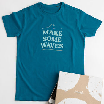 Make Some Waves Surfer T Shirt, 2 of 8