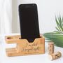 Personalised Valentine's Apple Watch And Phone Charging Dock, thumbnail 1 of 5