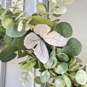 Large Summer Wreath With Butterflies, 4 of 6