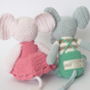 Hand Crochet Little Elephant, thumbnail 3 of 4