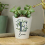 Personalised Botanical Plant Pot, thumbnail 2 of 4