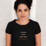Personalised Women's Home Town T Shirt, thumbnail 2 of 2