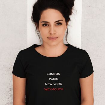 Personalised Women's Home Town T Shirt, 2 of 2