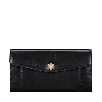 Quality Women's Leather Envelope Purse 'Forli', 4 of 12