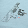 Alpe D'huez Sky Blue Cycling T Shirt, thumbnail 4 of 6