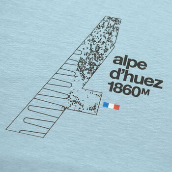 Alpe D'huez Sky Blue Cycling T Shirt, 4 of 6